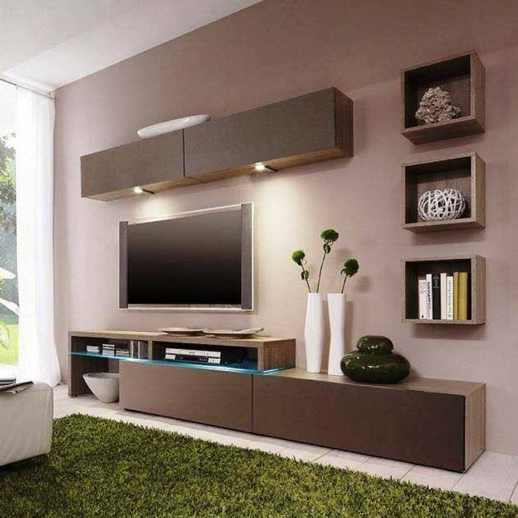 9 modern  TV  units  in your living room