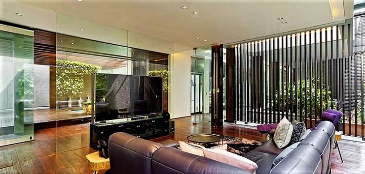 Rumah Modern Kontemporer Dengan Detail Elemen Kayu Luar Biasa Rumah Modern Kontemporer Dengan Detail Elemen Kayu Luar Biasa