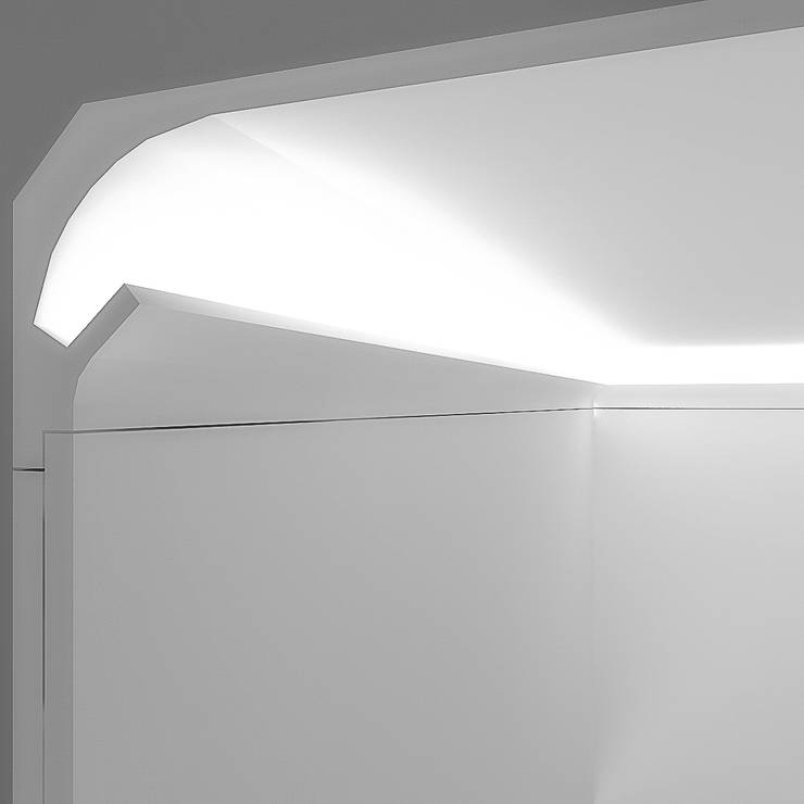 Velette per luce diffusa led a soffitto da incasso nel cartongesso ... Luce diffusa cartongesso