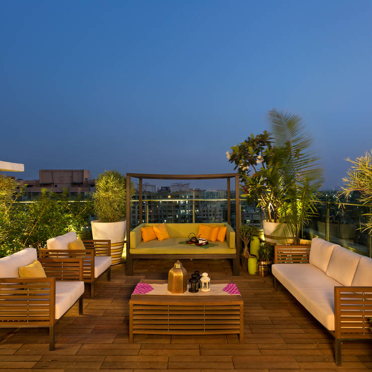 Simple balcony garden design ideas for Indian homes