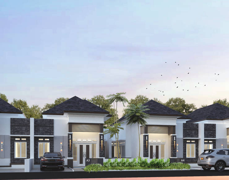 Ide Desain Rumah  Tropis Modern yang Cantik di  Pekanbaru  