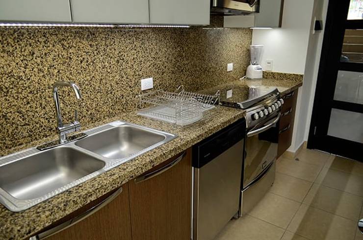 Parque Residencial Los Azulejos: Cocinas de estilo  por Bienes Raices Gaia