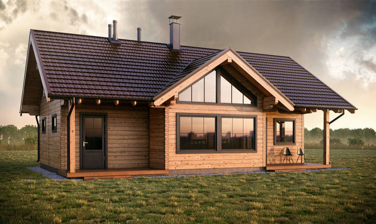 Blockhaus-Fertigbausatz: Haus "Sölden": Blockhaus von THULE Blockhaus GmbH - Ihr Fertigbausatz für ein Holzhaus Blockhaus-Fertigbausatz: Haus "Sölden": Blockhaus von THULE Blockhaus GmbH - Ihr Fertigbausatz für ein Holzhaus