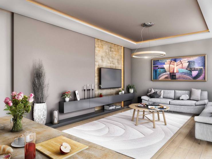 Duvar rengi olarak tercih edilebilecek 12 modern gri tonu
