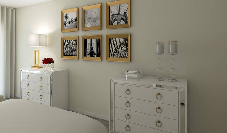 Cuartos de estilo  por Ana Andrade - Design de Interiores, Moderno   