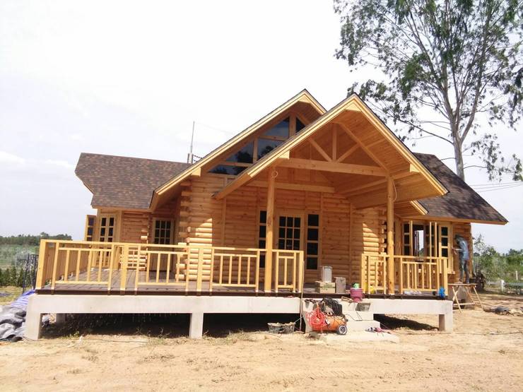  木屋 by Sukjai Logcabin Partnership