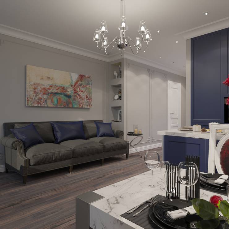 MBM studio 의 ЖК Видный город | homify