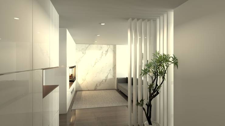 Коридор и прихожая в . Автор – QOTDA Design