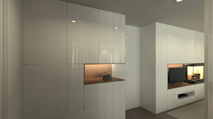 Коридор и прихожая в . Автор – QOTDA Design