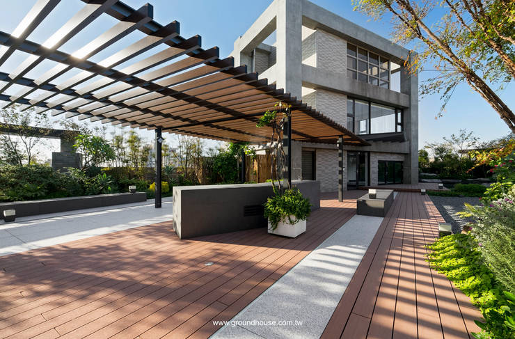 大型空中花园造景实例:藏身於桃园市中心的森林景致!