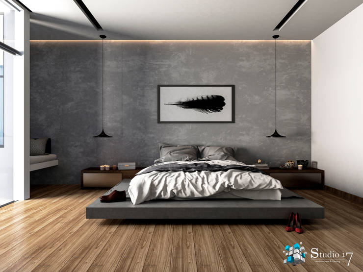 MASTER BEDROOM: Dormitorios de estilo  por Studio17-Arquitectura