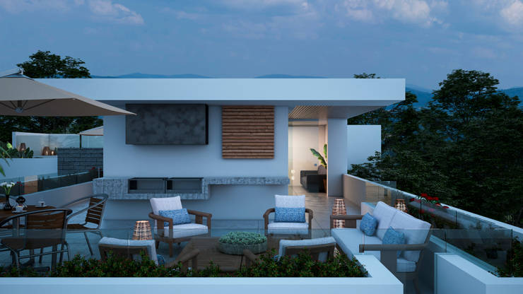 TERRACE: Anexos de estilo  por Studio17-Arquitectura