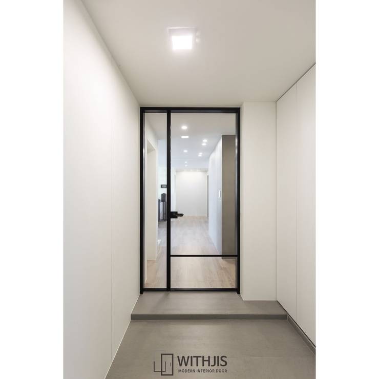 WITHJIS(위드지스) 의 허스크디자인 분당APT 인테리어 위드지스중문 | 호미파이 & homify