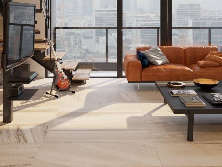 Salas rústicas de Interceramic MX | homify