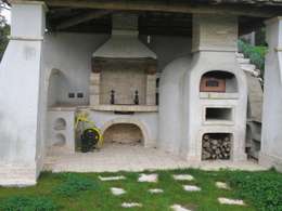 16 barbecue e forni a legna per arricchire il giardino Barbecue forno a legna