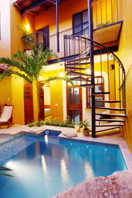  ระเบียง, นอกชาน by Arturo Campos Arquitectos