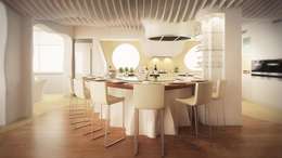 11 barras de cocina en forma ondulada ¡que te van a encantar!