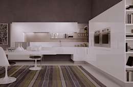 14 cocinas blancas para casas modernas