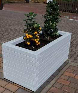 Jardineras de suelo elevado: ¡opción práctica para patios modernos!