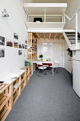45 idee fai da te con i pallet Scaffalature con bancali