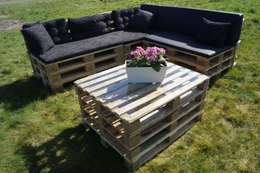 45 idee fai da te con i pallet Mobili da giardino con pallet