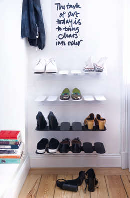 10 opberg tips voor schoenen in de hal Schoenen opbergen idee