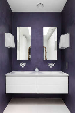 Purple Bathroom Ideas E2 Pavilion Eco House Blackheath Modern Bathroom By Architecture Interiors