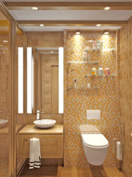10 потрясающих комбинаций плитки для ванной комнаты
