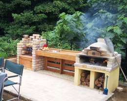 16 barbecue e cucine allaperto da copiare Cucine all aperto in muratura