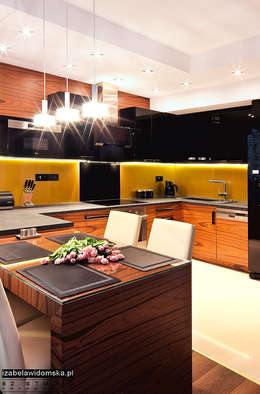 Cozinhas modernas por Izabela Widomska Interiors