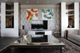 Salas de estilo moderno por Orkun İndere Interiors
