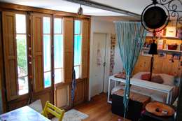 Salas de estar industriais por WABI SABI arquitectura