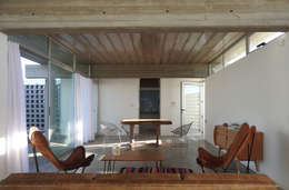VIVIENDA RR: Casas de estilo moderno por riverorolnyarquitectos