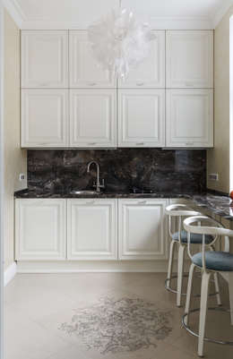 مطبخ تنفيذ design studio by Mariya Rubleva