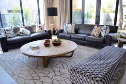 Living room - Steyn City : modern Living room by Nowadays Interiors