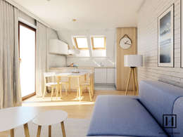 Salas de jantar escandinavas por Huk Architekci