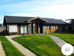Casas de estilo rústico de REW. Arquitectura & Diseño