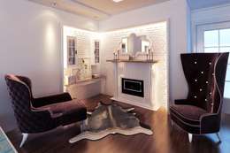 Salas de estar campestres por EZGİ AYDOGDU İçmimarlık Danışmanlık ve İnşaat Hiz.