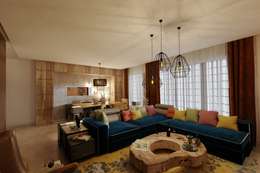 Salas de estar rústicas por EZGİ AYDOGDU İçmimarlık Danışmanlık ve İnşaat Hiz.