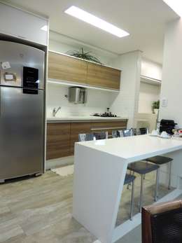 Apartamento LP: Cozinhas modernas por Escritório 238 Arquitetura