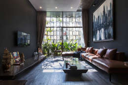 STH - Nhà thang: Phòng khách by deline architecture consultancy & construction