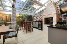 Casa CR: Terraços  por Maluf & Ferraz interiores