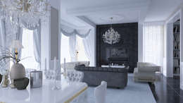 Salas de estar clássicas por Magic Mimarlık