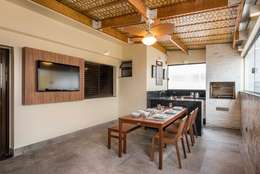 Terraço FE: Terraços  por KC ARQUITETURA urbanismo e design