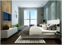 Bedroom: Phòng ngủ by Công ty TNHH TMDV Decor KT