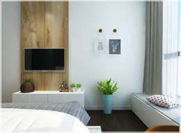 Bedroom: Phòng ngủ by Công ty TNHH TMDV Decor KT
