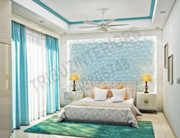 Sanfte Blautöne für das Schlafzimmer