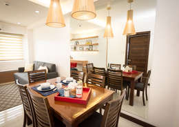 Sonata Private Residences: modern Dining room by TG Designing Corner 