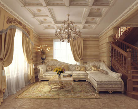 Гостиная в классическом стиле | homify