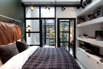 Industriële slaapkamer ideeën en inspiratie | homify Industriële slaapkamer ideeën en inspiratie | homify